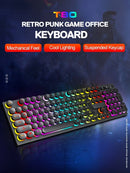 USB Wired 104 Keys Keyboard