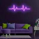 Heartbeat Neon Sign  For Gaming Room