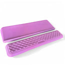 2-in-1 Ergonomic Keyboard Stand & Memory Foam Wrist Rest Cushion