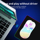 Lightweight Honeycomb Rechargeable Wireless Gaming Mouse (Type-C)