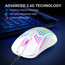 Lightweight Honeycomb Rechargeable Wireless Gaming Mouse (Type-C)