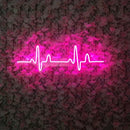 Heartbeat Neon Sign  For Gaming Room