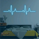 Heartbeat Neon Sign  For Gaming Room